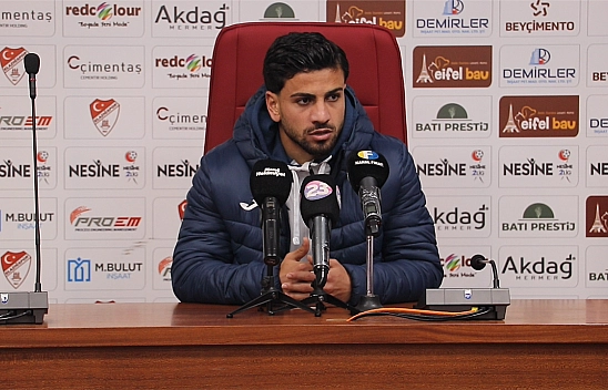 Elazığspor'da Berşan Yavuzay cezalı duruma düştü