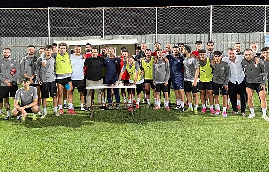 Elazığspor'da sürpriz doğum günü