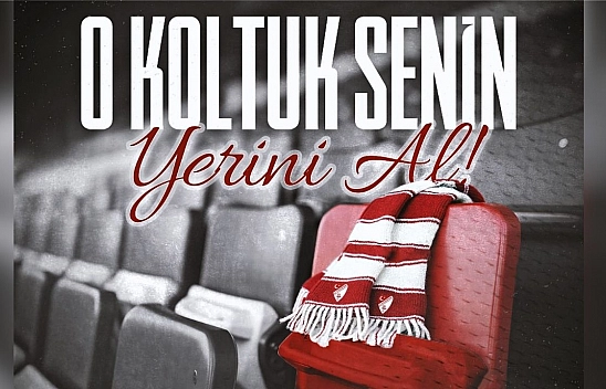 Elazığspor'dan taraftarlara çağrı 'O koltuk senin yerini al'