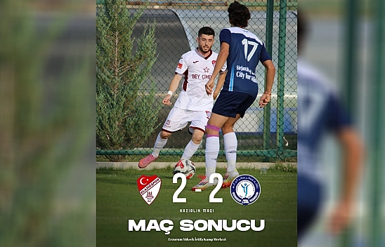 Elazığspor, hazırlık maçında İran temsilcisiyle berabere kaldı