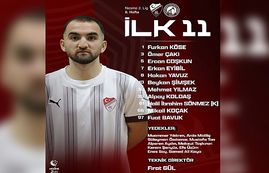 Elazığspor ilk 11'i belli oldu