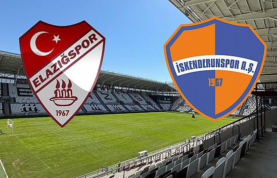Elazığspor – İskenderunspor Maçı canlı anlatım