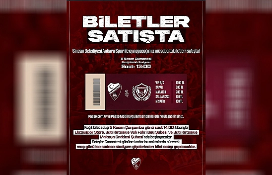 Elazığspor Maçı Biletleri Satışta