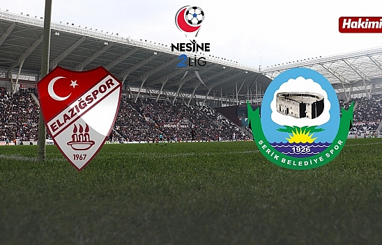 Elazığspor – Serik Belediyespor maçı canlı anlatım