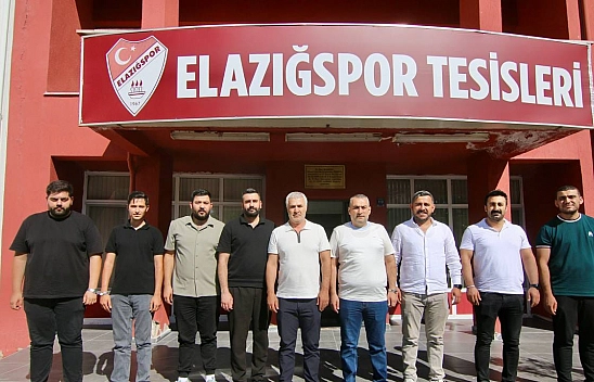 Elazığspor Sevdalılarından Başkan Toprak'a hayırlı olsun ziyareti