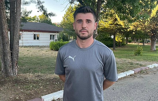 Elazığspor'un yeni transferi Yılmaz ilk antrenmanına çıktı