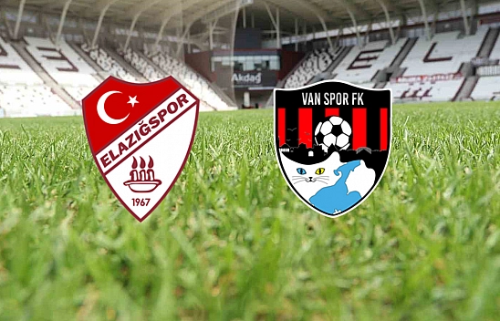 Elazığspor - Vanspor FK maçı canlı anlatım