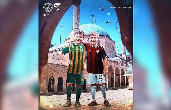 Elazığspor ve Şanlıurfaspor'dan kardeşlik mesajı: 'Sahada mücadele, kalpte dostluk'