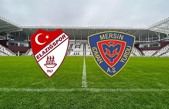 Elazığspor – Yeni Mersin İY. canlı anlatım
