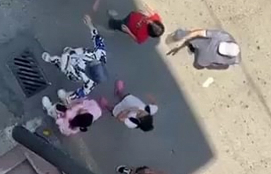 Eski Eşi Tarafından Sokak Ortasında Darp Edildi