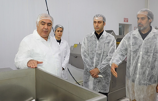 Elazığ'da Akbulut işletmesine denetim ziyareti