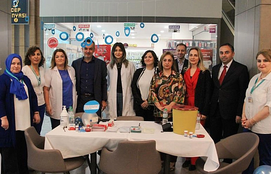 Fethi Sekin Şehir Hastanesi'nde 'Dünya Diyabet Günü' Etkinliği