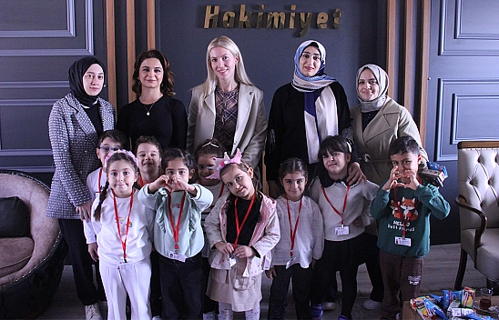 Doğukent Final Anaokulu'ndan Hakimiyet Gazetesi'ne anlamlı ziyaret