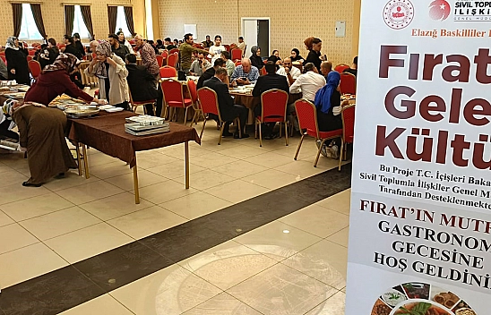 Fırat'ın lezzetleri Elazığ'da tanıtıldı