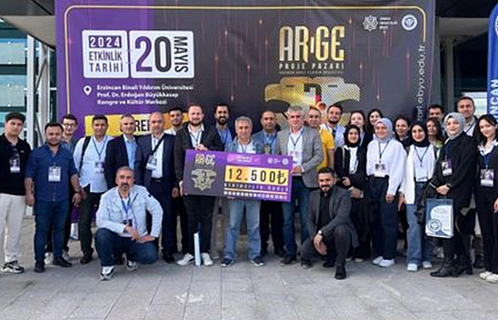 Fırat Üniversitesi 3'üncü Ar-Ge Proje Pazarı Yarışmasında Birinci Oldu