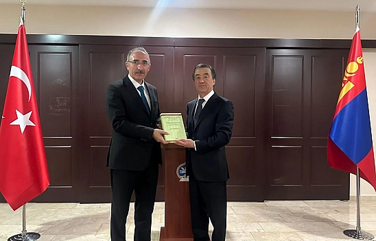 Fırat Üniversitesinden Moğolistan Ankara Büyükelçili'ğine anlamlı ziyaret