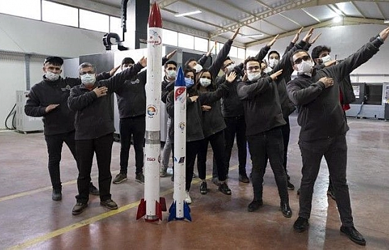 Garajdan roket çıktı