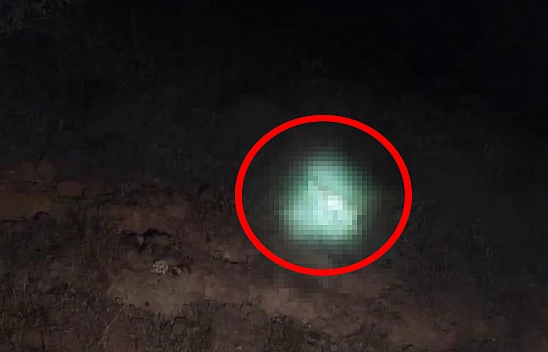 'Gecenin Hayaleti' Tunceli'de Görüntülendi