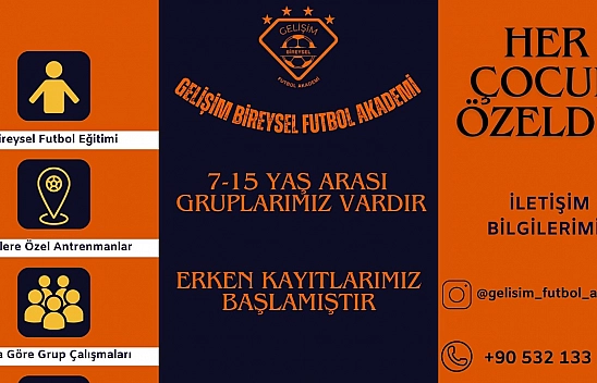 Gelişim Bireysel Futbol Akademisi Açıldı