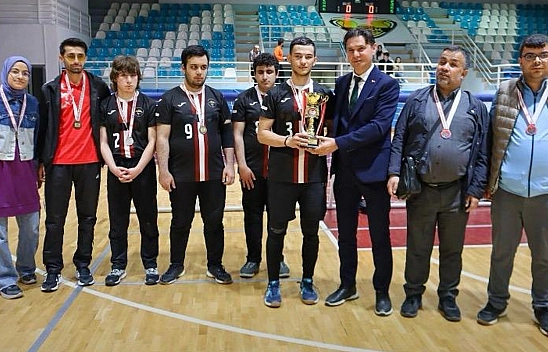 Gençler Türkiye Goalball Şampiyonası ikincisiyiz!