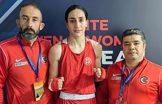 Gizem, çeyrek finale yükseldi