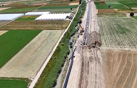 Gölhisar sulamasında ilk su verildi: 90 bin dekar arazi modern sisteme kavuşacak