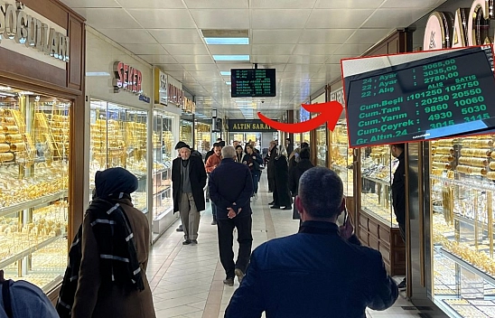 Gram altın 3100 TL'ye dayandı: Elazığ'da kuyumculara yoğun ilgi