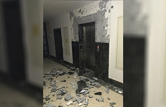 Güneykent Mahallesinde asansör kazası: 1 yaralı