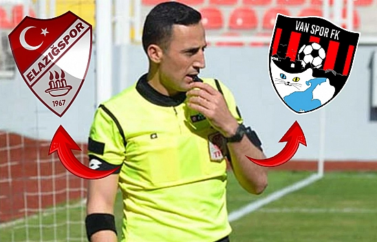 Hakem ataması kriz yarattı: Elazığspor – Vanspor maçına Batmanlı hakem