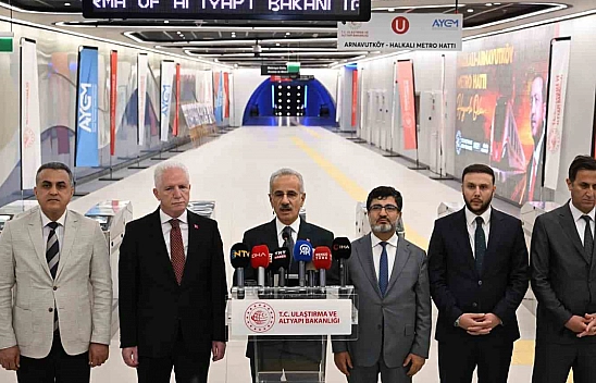 Halkalı-Arnavutköy Metro Hattı 19 Haziran'da hizmete açılıyor