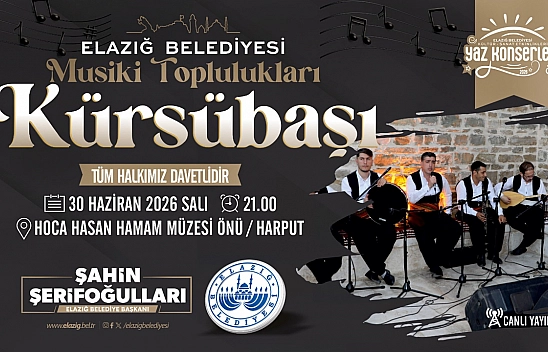 Harput'ta kürsübaşı rüzgarı