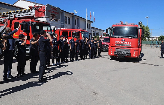 Hatay'daki orman yangınına Elazığ Belediyesi'nden destek