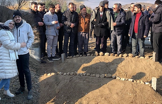 Hayatını kaybeden Elazığlı çift yan yana gömüldü