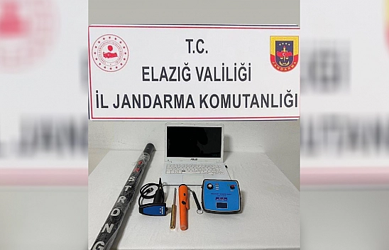 'Hazine avcıları' Elazığ'da yakalandı