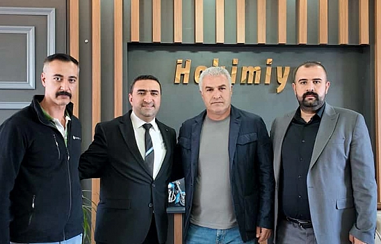 Hizmet-İş Sendikası Elazığ Şube Başkan Adayı Ertürk'den Hakimiyet'e ziyaret