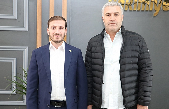 HÜDA PAR Elazığ Belediye Başkanı Adayı Yasin Kavaklı'dan Hakimiyet'e Ziyaret