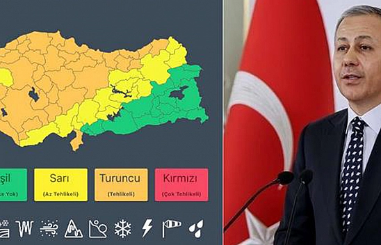 İçişleri Bakanı Yerlikaya'dan 64 İle Uyarı!