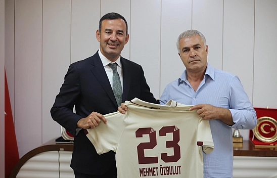 İş İnsanı Mehmet Özbulut'tan Elazığspor'a ziyaret