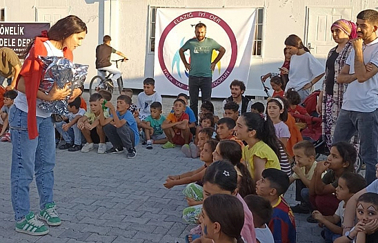 Kadına Şiddetle Mücadele Derneği, Depremzede Kadın ve Çocuklar İçin Umut Işığı Oldu