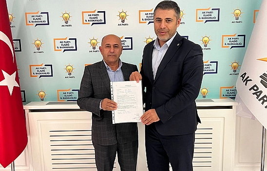 Kadir Arslan Kovancılar'dan Belediye Başkan Aday Adayı