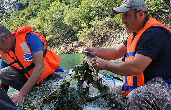 Kalealtı-1 Barajı'nda biyoçeşitlilik ve stok tahmini çalışmaları sürüyor