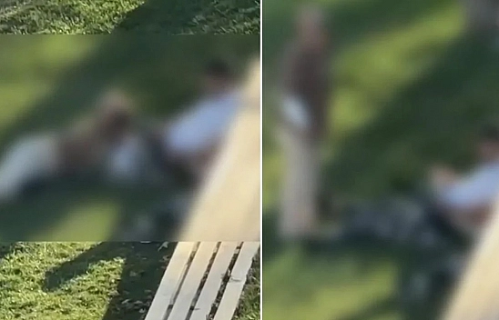 Kamuya açık parkta uygunsuz davranışlar tepki topladı