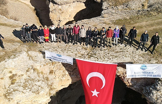 Kanyonlara ancak dağcılar gidebiliyor