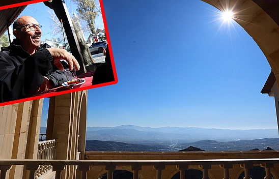 Kar Beklenen Elazığ'da Harput baharı yaşıyor