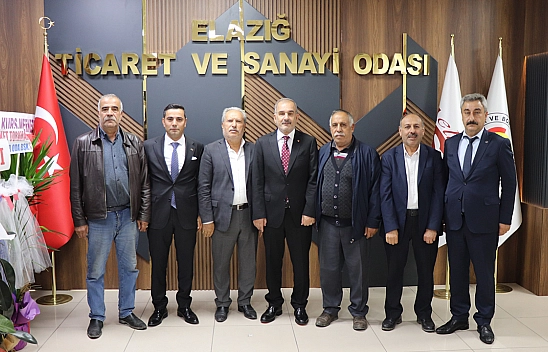Karma sanayi sitesi yönetiminden Başkan Alan'a hayırlı olsun ziyareti