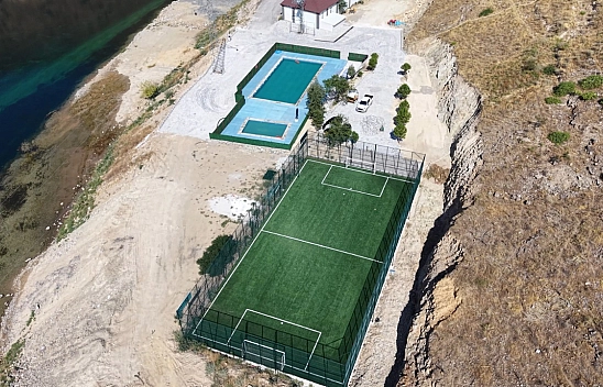 Keban'a yeni spor ve sosyal yaşam alanı kazandırıldı