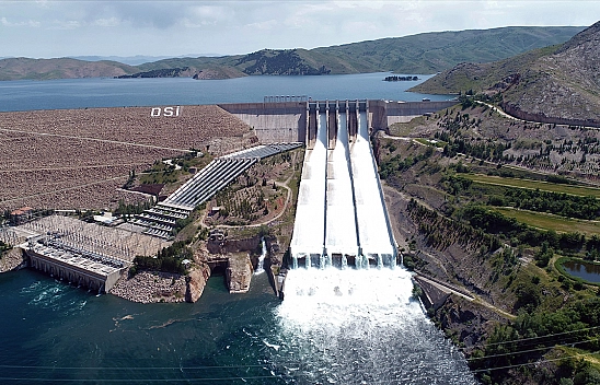 Keban Barajı'nda 7 yıl sonra ilk kez savaklar açılıyor
