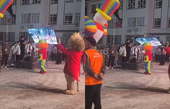 Keban Festivali'nde led ekran devrilme anı kamerada: 5 yaralı
