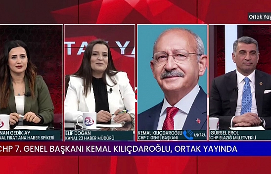Kılıçdaroğlu: Elazığ'ın Makus Talihini Birlikte Yenebiliriz