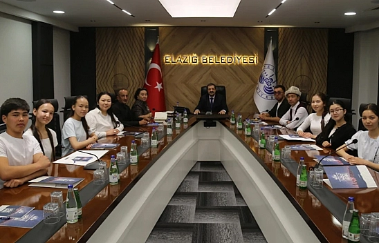 Kırgızistan Heyetinden Elazığ Belediyesi'ne ziyaret